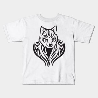 Fox Tattoo Art Kids T-Shirt